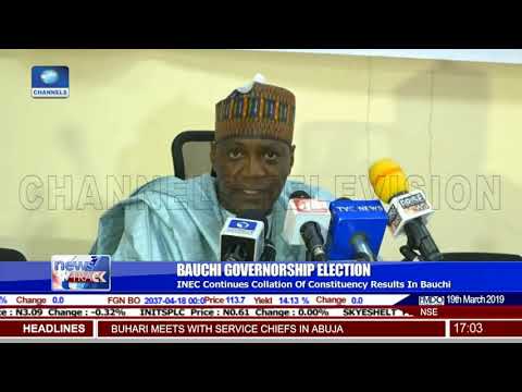 INEC Continues Collation Of Constituency Results In Bauchi