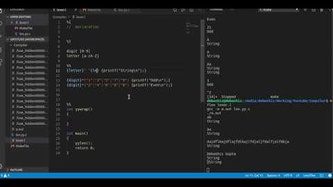 #03 Lexical Analysis Using Flex in Bengali