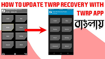 How To Update TWRP Recovery With TWRP App ! Without PC