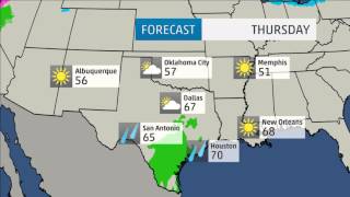 Houston's Weather Forecast for November 19, 2014