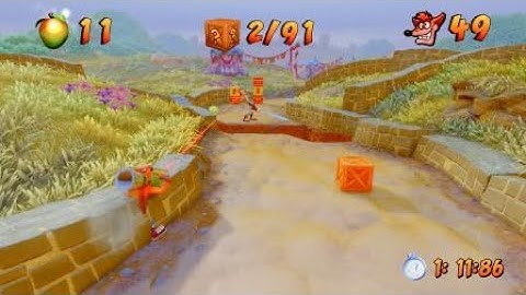 Crash Bandicoot 3 Warped (N-Sane Trilogy) Double Header Glitch