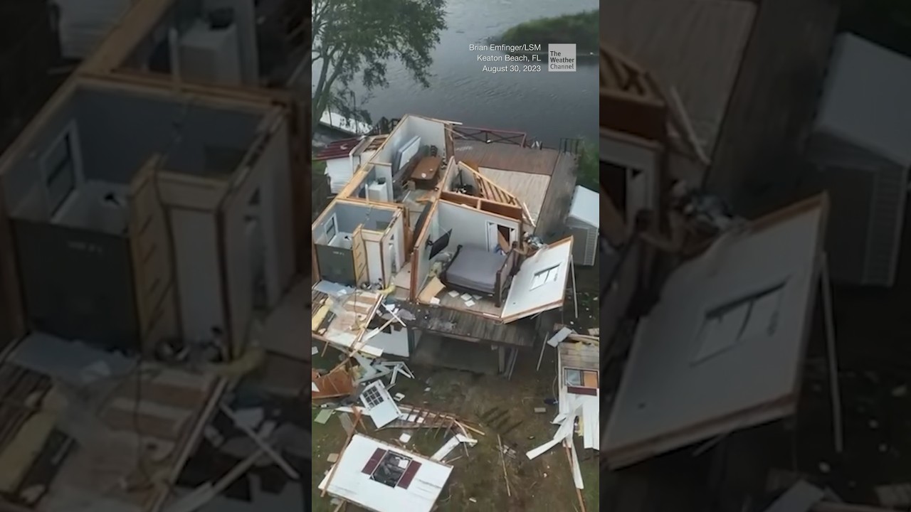 First look at Hurricane Idalia landfall damage in Florida