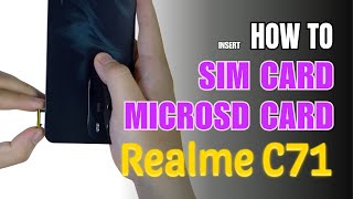 How to Install a SIM Card to Realme C71 screenshot 1