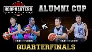 Batch 2005 vs. Batch 2009 | Hoopmasters Basketball League | Season 2 Alumni Cup