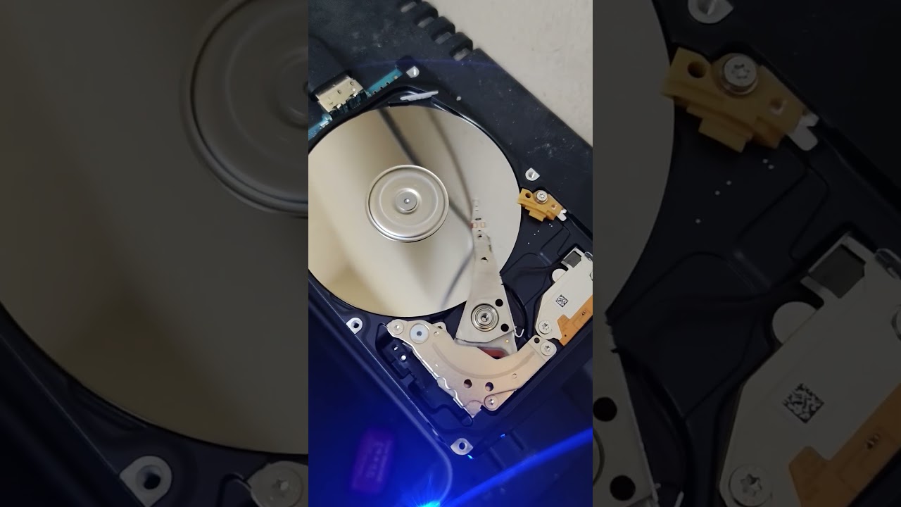 This is head-write-reader crashed 