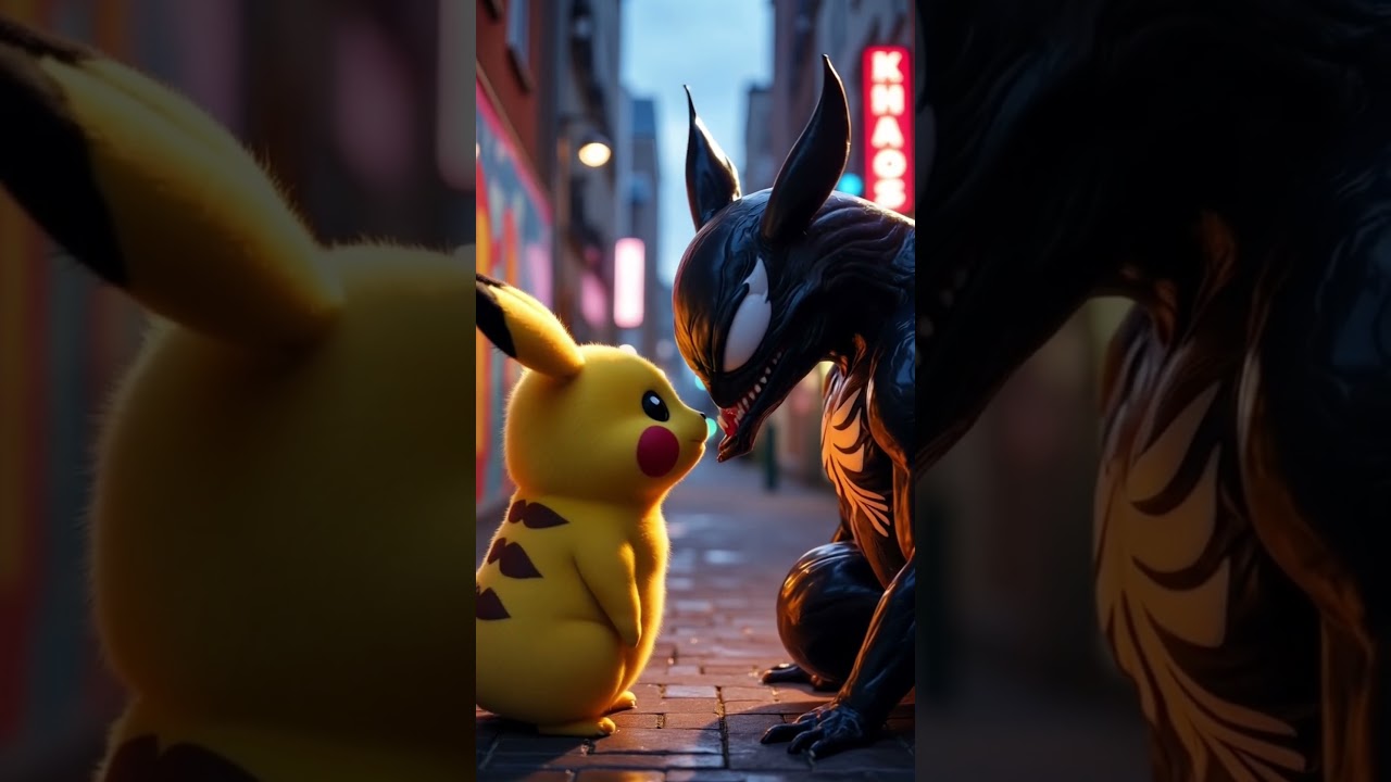 AI Fusion: Pikachu and Venom Insane Fusion