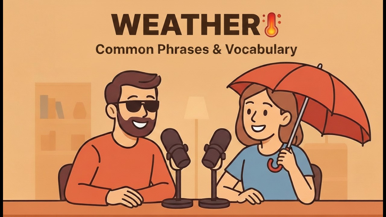 How to Talk About Weather in English ☀️🌧️ | Daily English Conversation