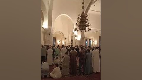 تلاوة مرئية خاشعة للشيخ خالد الجليل من سورة الفرقان ليلة ٣٠ رمضان ١٤٤٣ه‍.