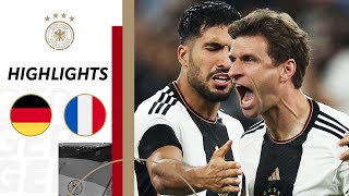 Dream combination leads to Müller goal | Germany vs. France 2-1 | Highlights | Men Friendly