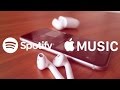 Comparo Apple Music y Spotify