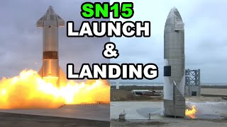 SN15 FIRLATMA VE İNİŞ ANI!! | SN15 BAŞARILI BİR ŞEKİLDE İNİŞ YAPTI!!!