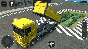 Drainage System Working Drump Truck– Drive Simulator 2 Game Level #24 – Android,IOS Gameplay