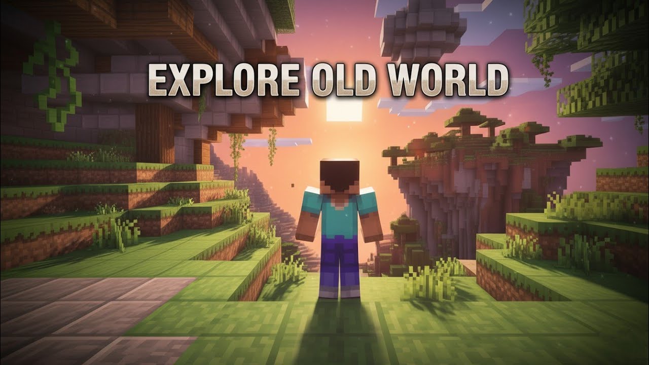 Revisiting My Old Minecraft World After Years... - YouTube