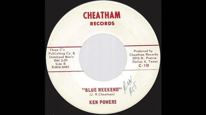Ken Powers - Blue Weekend - 1960s Texas Country on...