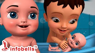 குட்டி பாப்பாவுக்கு தூங்க பிடிக்கலை  Pretend Play | Tamil Rhymes and Kids videos | Infobells