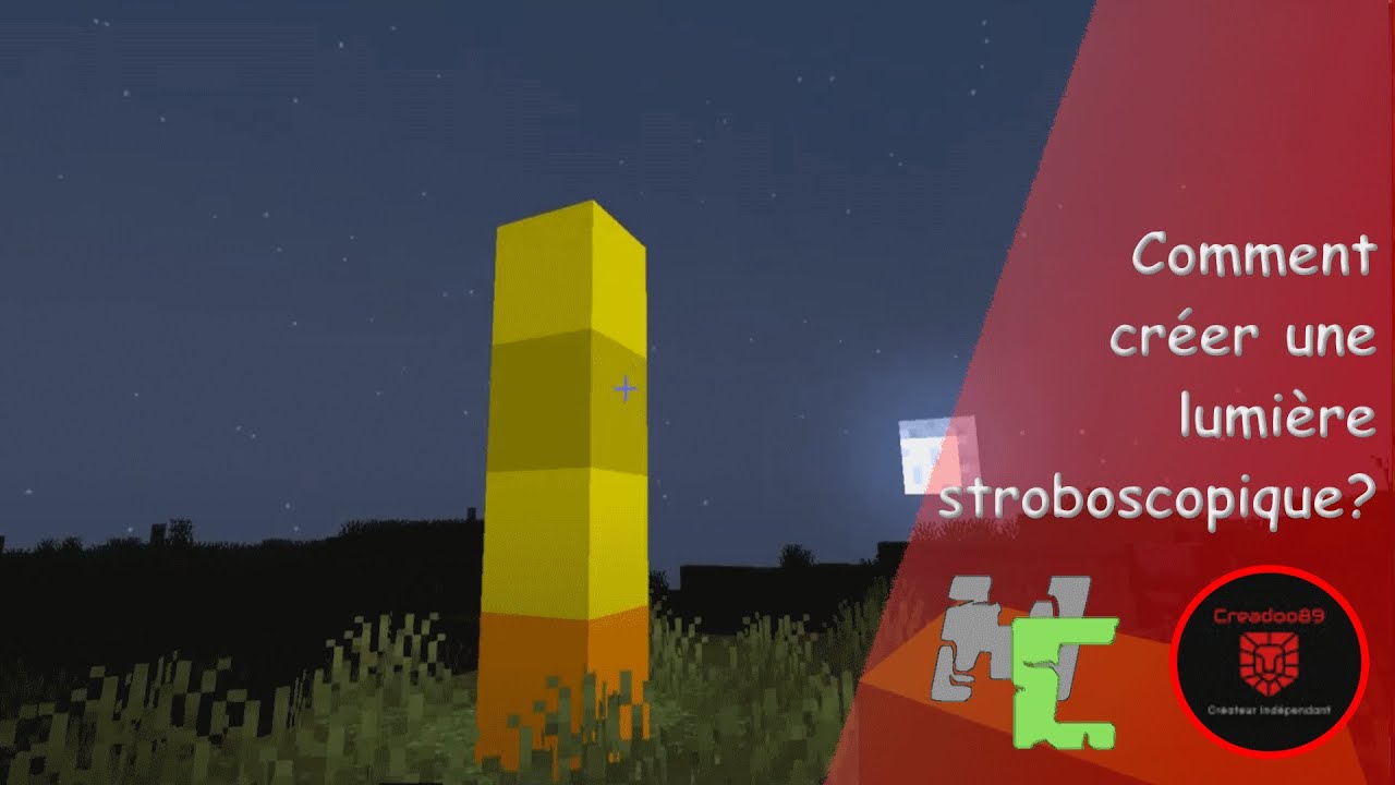 Comment créer pour Minecraft un mod avec une lumière stroboscopique