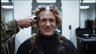 Military Head Shave Transformation | Nicolas Vanderson Loses His Long Blonde Hair Forced Scene