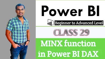 MINX function in Power BI DAX with Examples | Power BI Real-time