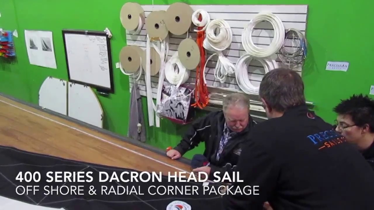 New Dacron Sail Pick up - Around the Loft - February 13, 2016