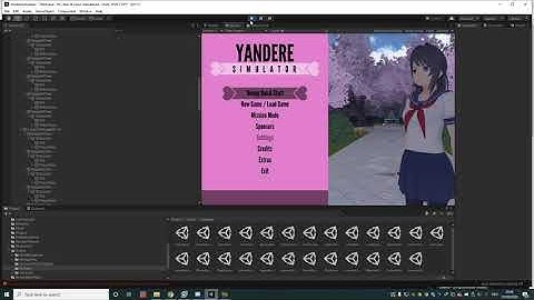 [Unity] Yandere Simulator Project.