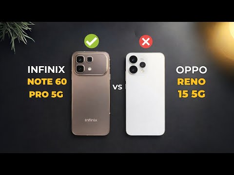 Infinix Note 60 Pro 5G vs Oppo Reno 15 5G | Comparison & Speed Test | SNDP 7s Gen 4 Vs SNDP 7 Gen 4