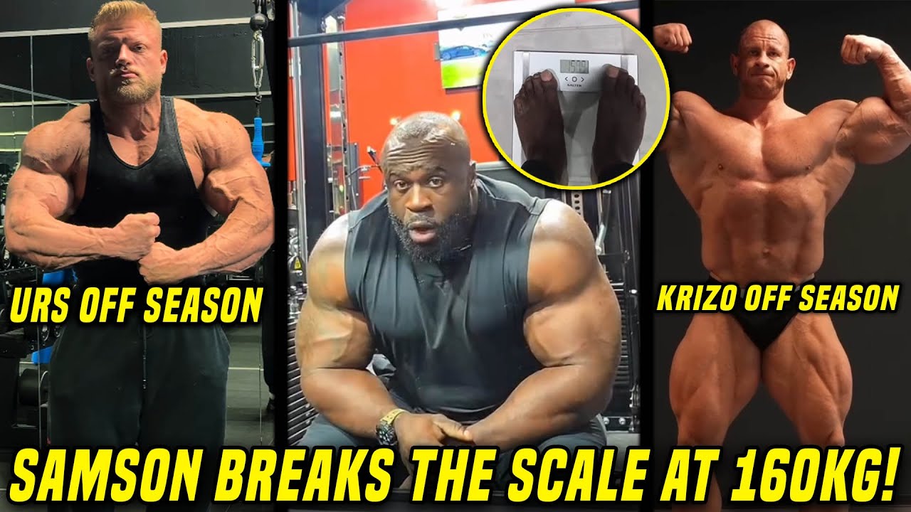 Samson Dauda BREAKS THE SCALE! 160KG Already! + Urs MAKING PROGRESS? + Krizo OFF SEASON
