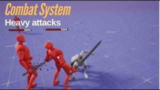 UE5 - GASP  Combat System #55 - Heavy Attacks