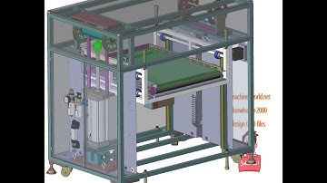 Cylinder lifter-industrial 3D model : machine-world.net P533