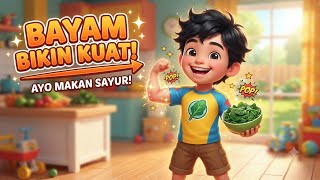 Learning to Eat Vegetables - New Kids Song 2026 | Spinach Makes You Strong #KidsSong