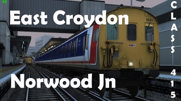 TS2015 | East Croydon - Norwood Junction | Class 415 EPB