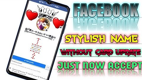 Facebook unique name I