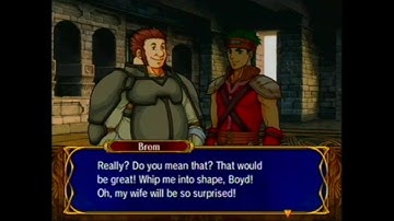 Fire Emblem: Path of Radiance - Support C: Brom & Boyd