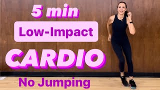 5 Min Low-Impact Cardio | Energy Booster