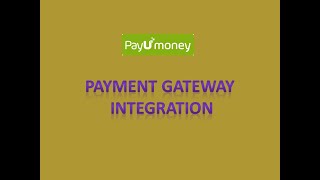 How to integrate payumoney payment gateway in PHP website
