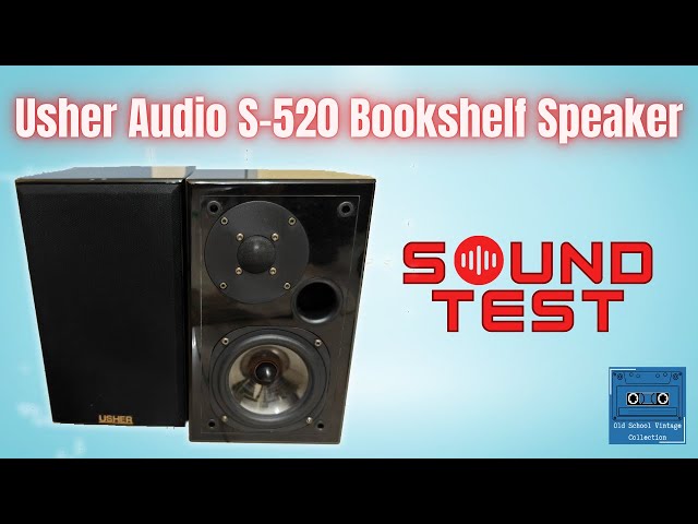 S-520 USHER アッシャー – B30221C 極美品 USHER S-520 スピーカー