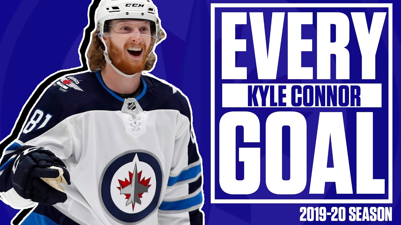 Every Kyle Connor Goal From The 2019-20 Season...So Far - YouTube