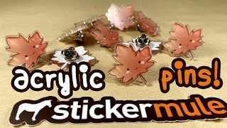 π΄ Sticker Mule Acrylic Pin Review π΄ π΄ Sticker Mule Acrylic Pin Review π΄