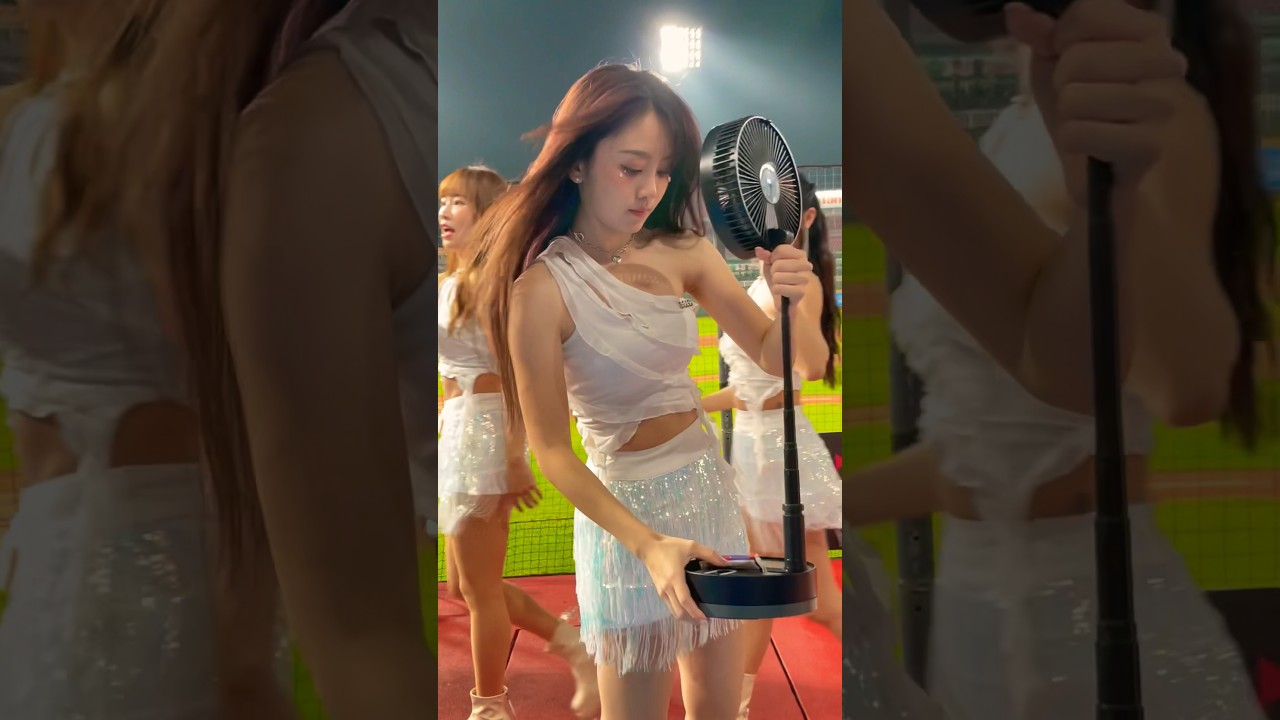 Rakuten Girls 若潼太優質了 關閉電扇電源還給粉絲 慧慧 溫妮 林穎樂 心韻 中場舞結束回休息室 髮香區 #台湾チアリーデ #樂天女孩 240524