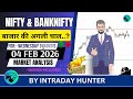 Nifty & Bank nifty | SENSEX Analysis | Prediction For 04 FEB 2026