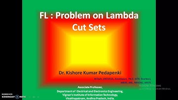 FL : Problem on Lambda Cut Sets