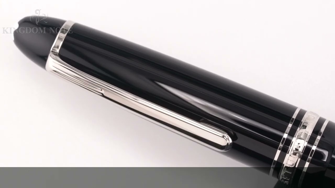 MONTBLANC モンブラン 万年筆 マイスターシュテュック プラチナライン