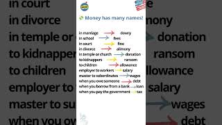 Money is Called by Different Names Everyday English You Should Know