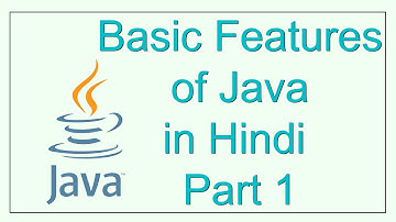 #2 Java Programming Language | Basic Features of Java in Hindi by OmishaTech 2022