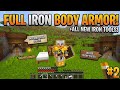 Finally Found Enough Iron... Full Armor &amp; Tools⚒️(part 2)