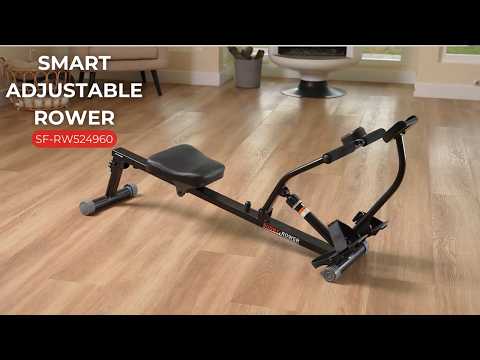 Smart Adjustable Rower | Sunny Health & Fitness - SF-RW524960