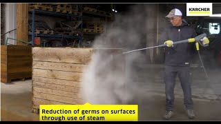 Engaging Steam Mode on Kärcher HDS Hot Water Pressure Washers