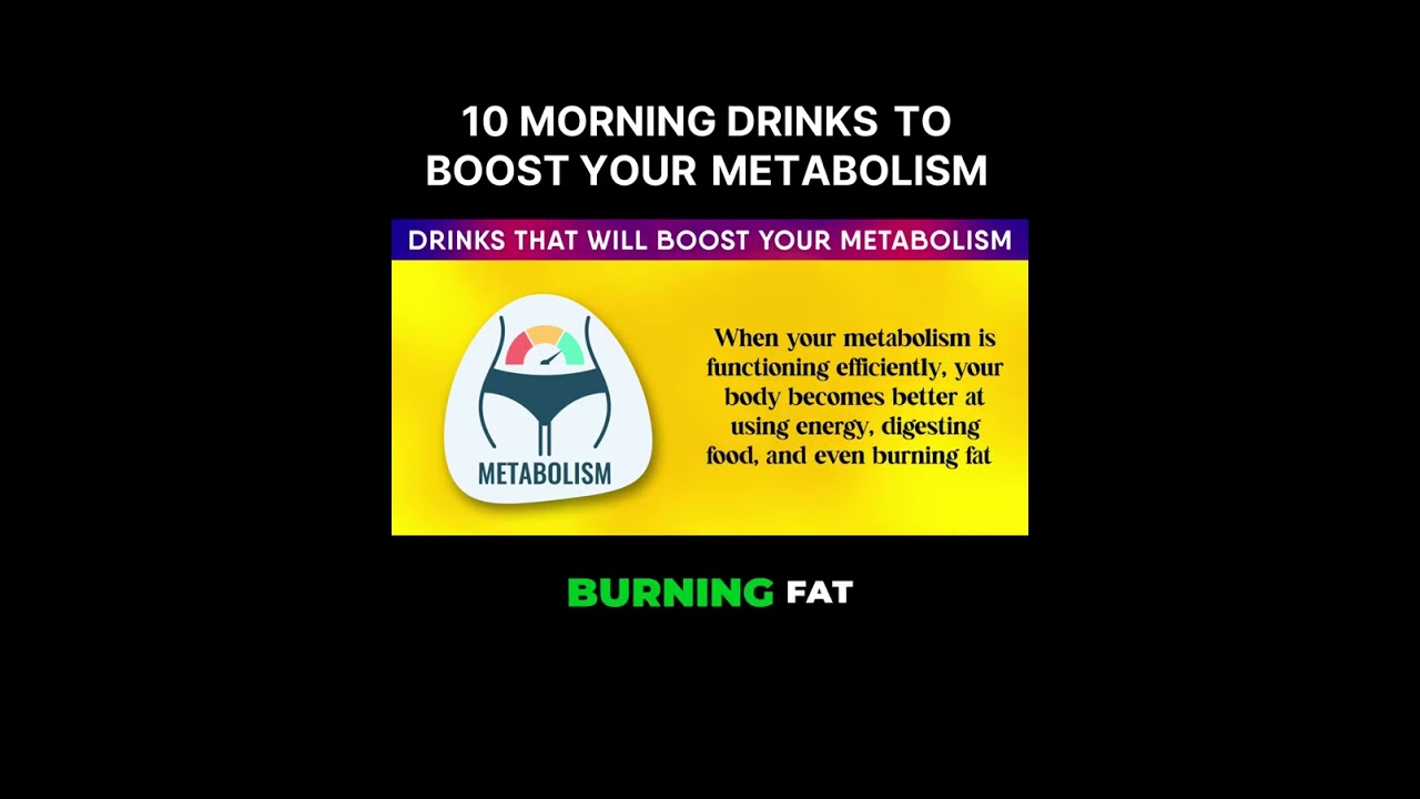Unlock Your Body's Potential: 10 Morning Drinks to Supercharge Your Metabolism! 💪💧