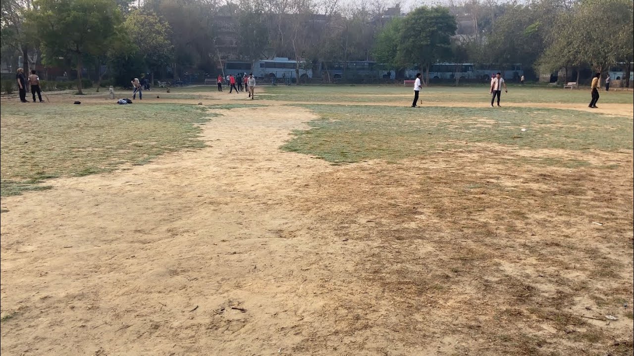 Aaj park me cricket dekha bhut acha lga