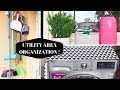 UTILITY / LAUNDRY AREA ORGANIZATION 2019 | Clean and Organize with me !