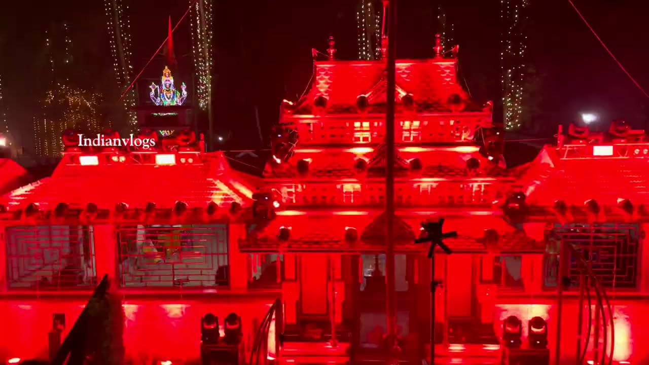 மேக்காடு ஸ்ரீ பகவதி அம்மன் கோயிலில் நடைபெற்ற Temple DJ Light Show 01-03-2026